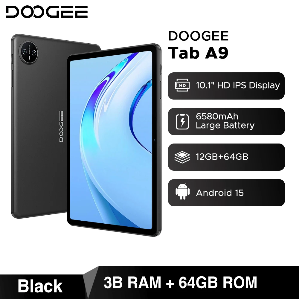 DOOGEE A9 アンドロイド15 タブレット 10インチ、12GB+64GB Amazon.co.jp: 【Android15 タブレット 初登場】DOOGEE A9