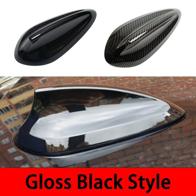 

Gloss Black Style Car Shark Fin Antenna Cover For BMW F01 F02 F20 F30 F10 F34 G01 G30 G20 F15 F16 F21 F45 F48 M3 M5 X4 X5 X6