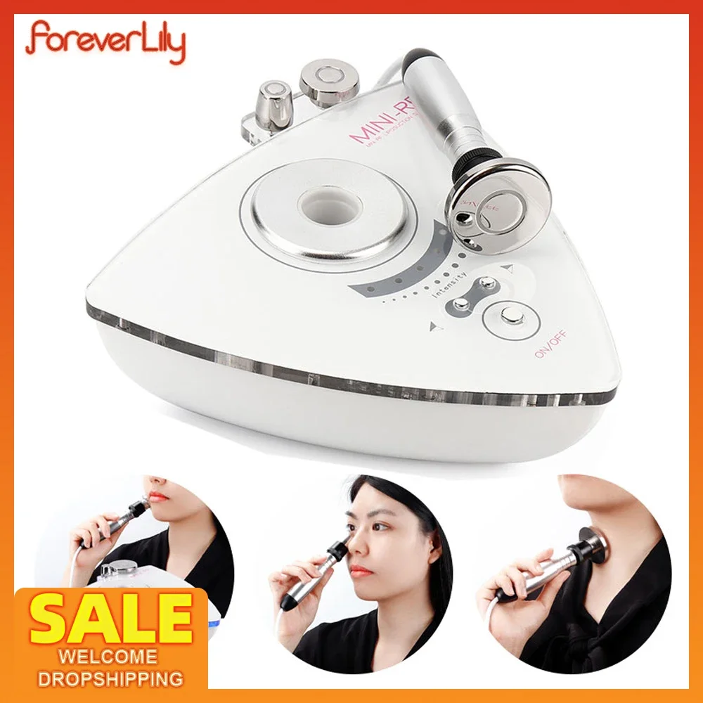 2Mhz Rf Macchina Per Il Viso A Radiofrequenza Lifting Del Viso E Degli Occhi Stringere Il Dispositivo Di Bellezza Ringiovanimento Della Pelle Rimozion