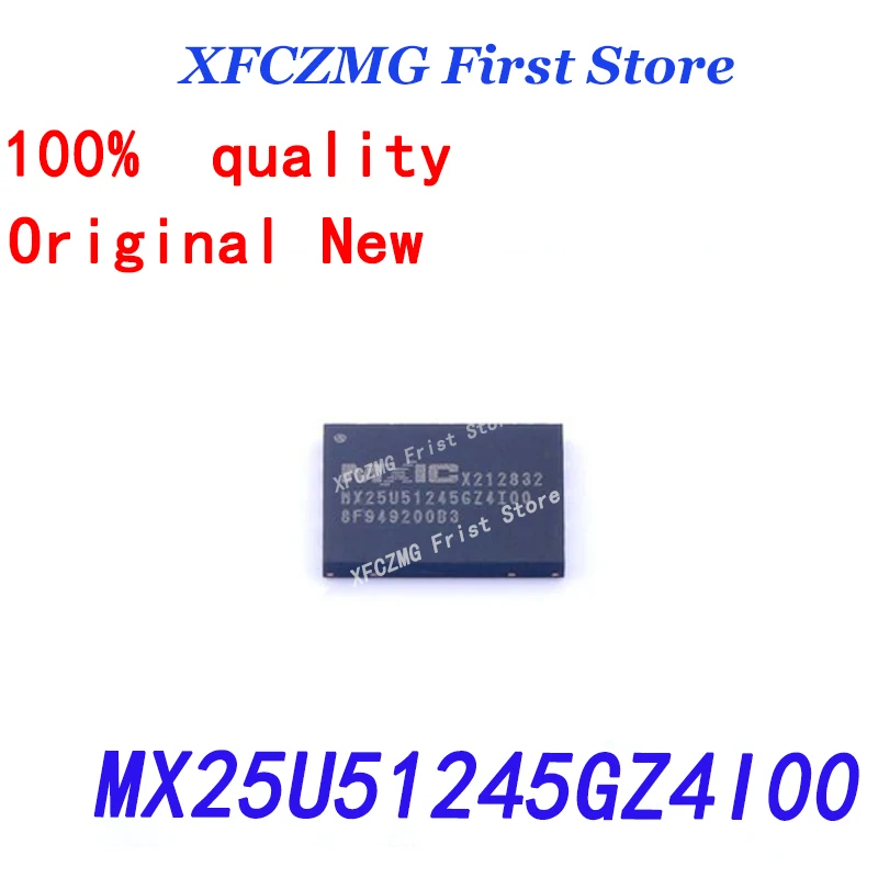 XFCZMG 100% quality original 5PCS/LOT MX25U51245GZ4I00 8 WSON FLASH NOR ...