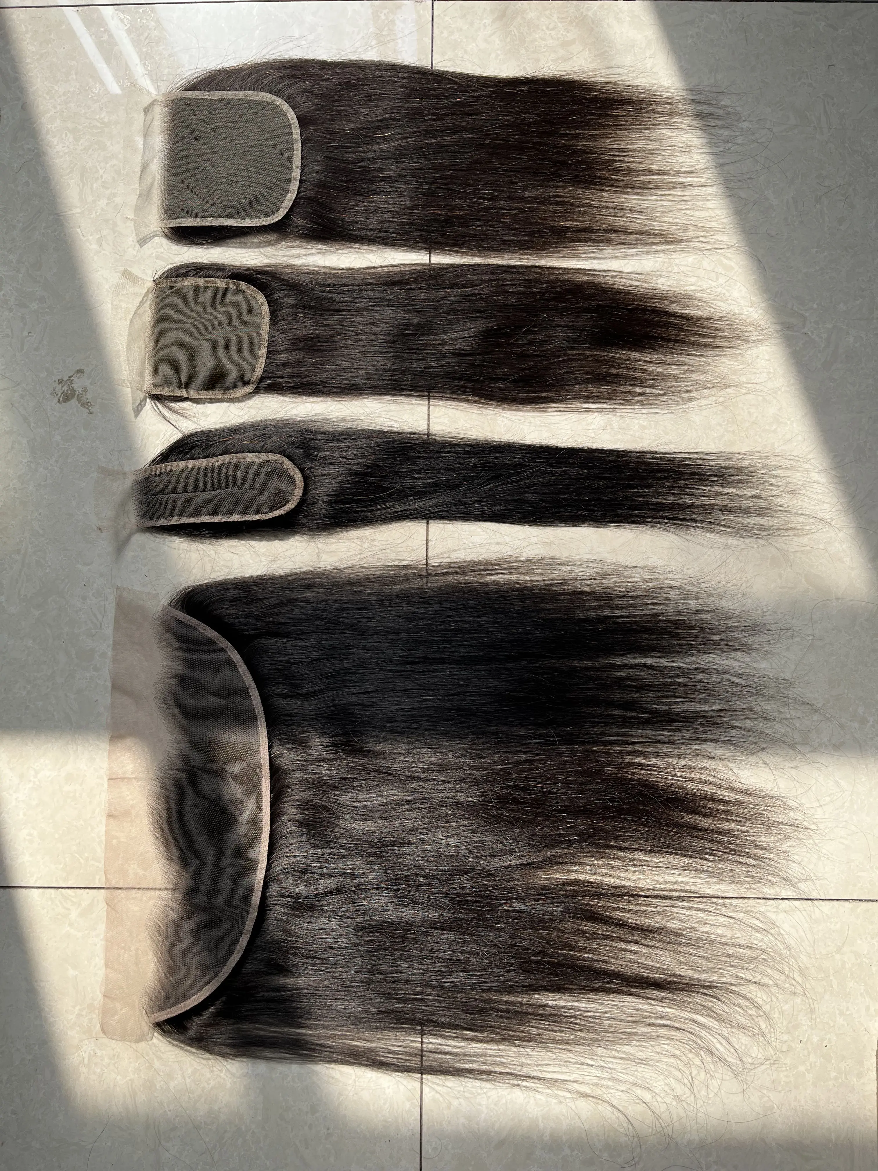Human Hair Closure Human Hair Lace Product Human Hair Frontal 2x6 Lace Closure Peruvian Straight Closure 5x5 100% Human Hair Rtraight 13x4 Lace Frontal 4x4 Natural Color Remy Hair