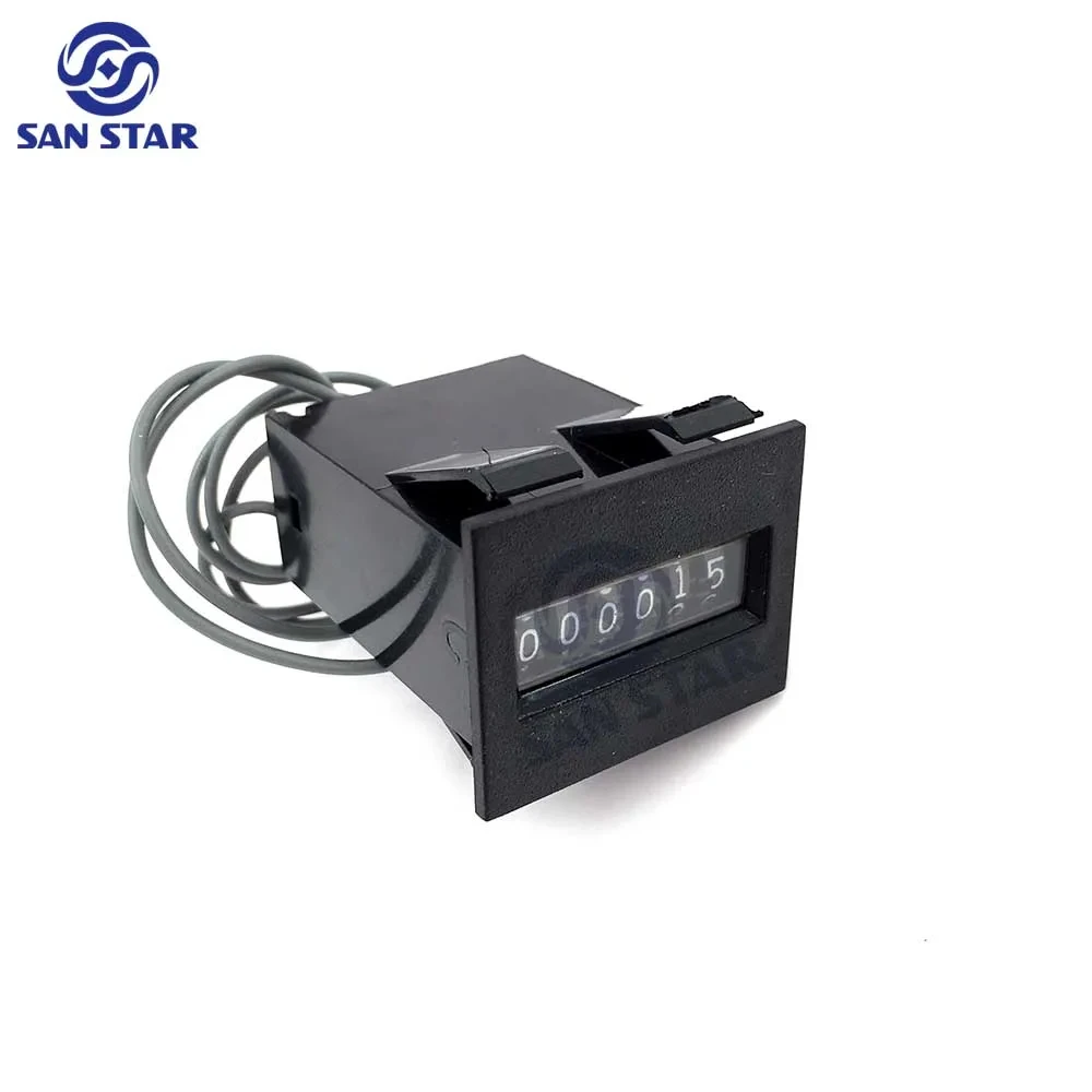 5 Pcs Di Clip Style Coin Meter Arcade Coin Counter 6 Cifre Clip Coin Meter Per Arcade Game Cabinet Accessori Arcade