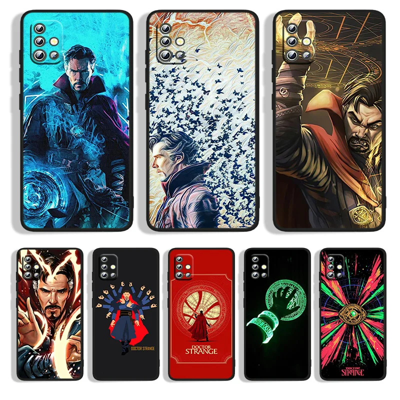 

Doctor Strange Stephen Strange Phone Case For Samsung A91 A73 A72 A71 A53 A52S A42 A33 A32 A23 A22 A13 A12 A03S Black Cover