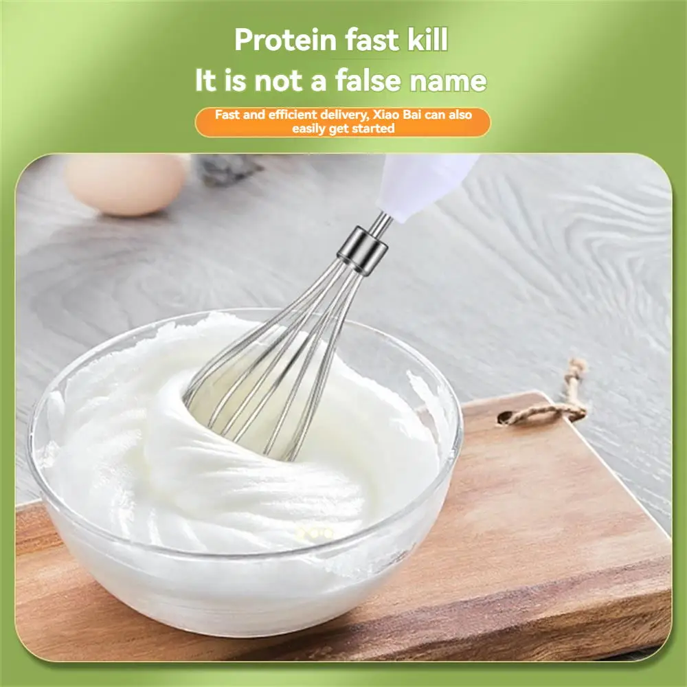 Handheld Electric Whisk Household Small Creamer With Coffee Frother Egg Whites Mixer 1pcs
