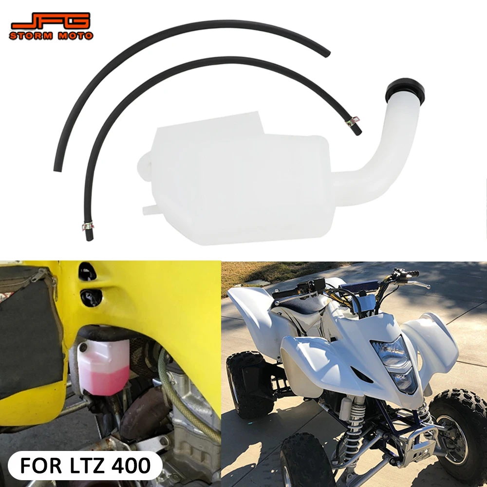 Radiator Tank Water Tank Coolant Bottle Overflow Reservoir Motorcycles Parts for Suzuki LTZ 400 LTZ400 ATV