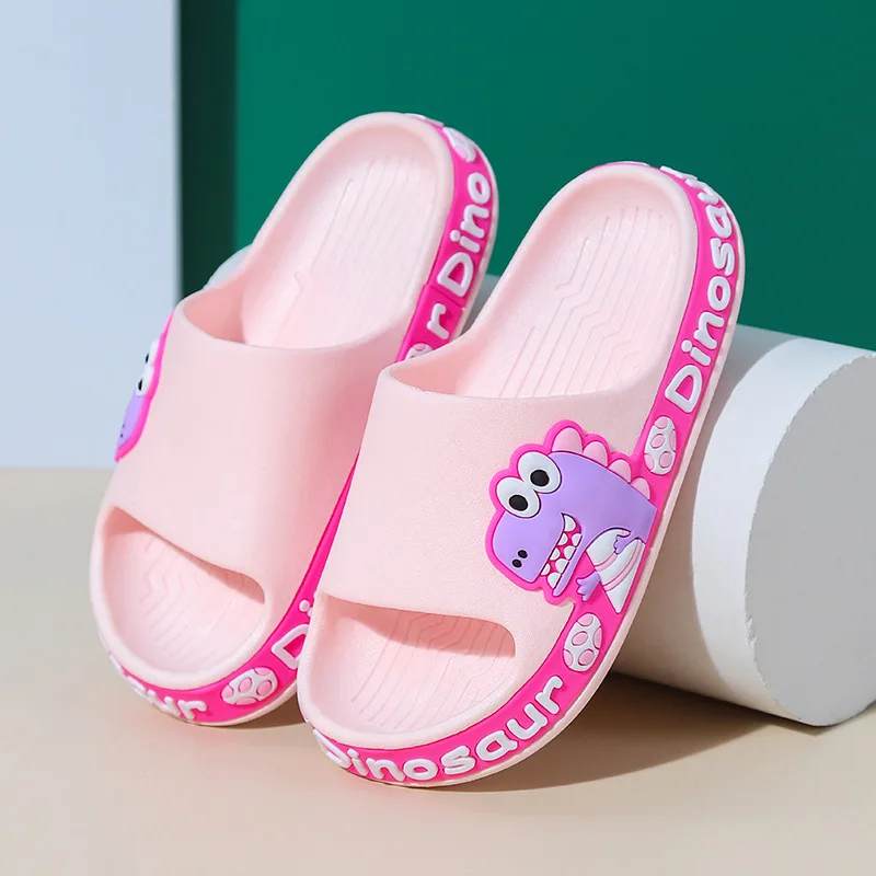 Kids Slippers for Boys Solid Color Summer Beach Indoor Baby Slippers Cute Girl Shoes Home Soft Non-Slip Children Slippers extra wide fit children's shoes Children's Shoes