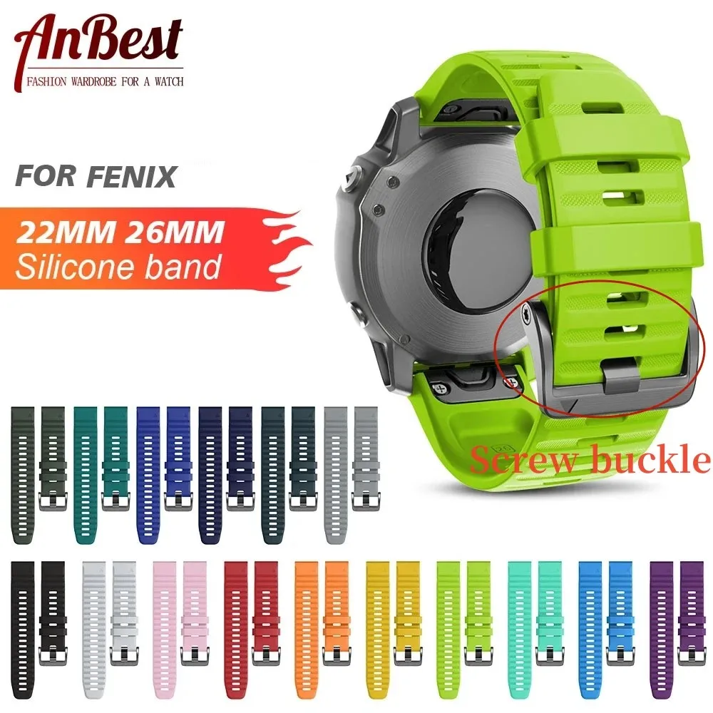 Cinturino Ricambio Fenix 6 Cinturino In Pelle Di Ricambio Per Garmin Fenix 6 /5/3, Forerunner 935/945 E Altri Modelli, Multicolore Garmin Cinturini