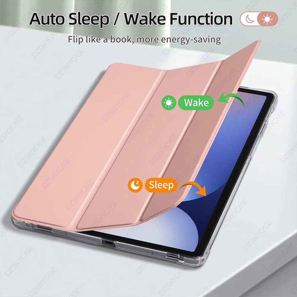 Ultra Slim Tablet Cover with Pen Holder and Auto Sleep/Wake