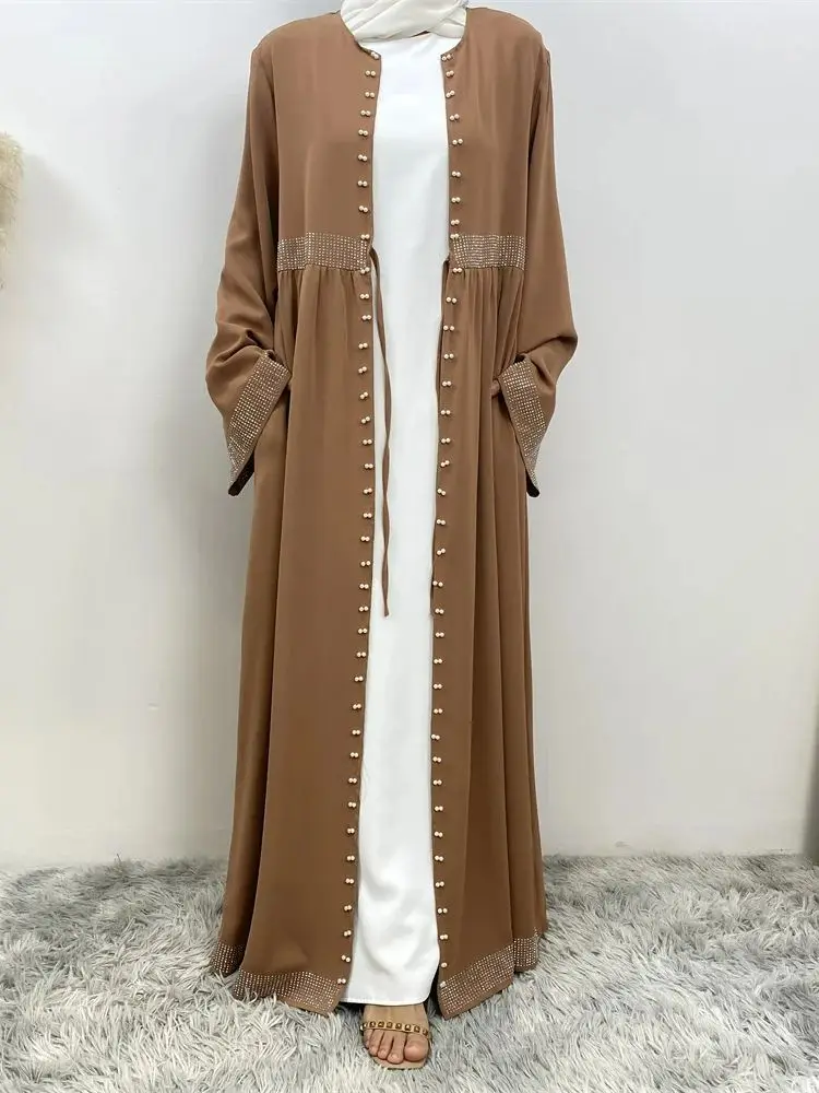 1402 Brown Abaya