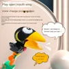 Educational Talking Record Electric Talking Parrot Repeats Imitate Talking Crow Toy Animal Funny Speaking Birds Baby 4