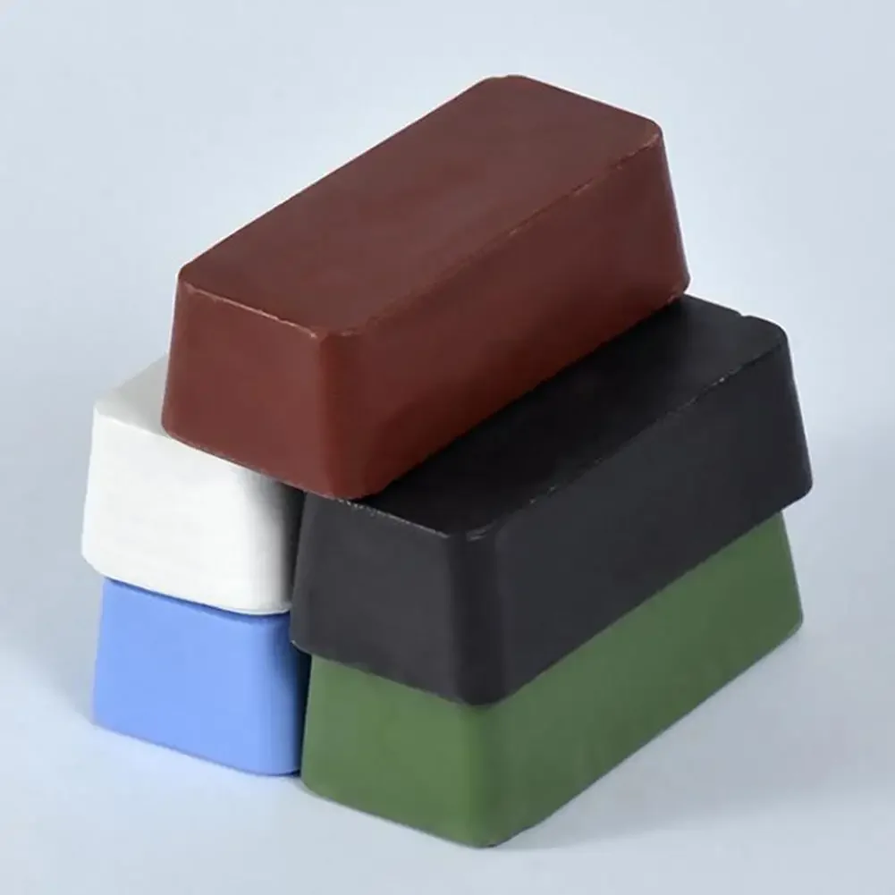 Metal polishing paste Stainless Steel Metal Polishing Wax Solid Polishing Paste Decontamination Scratch Repair and Removal of Abrasive Blocks