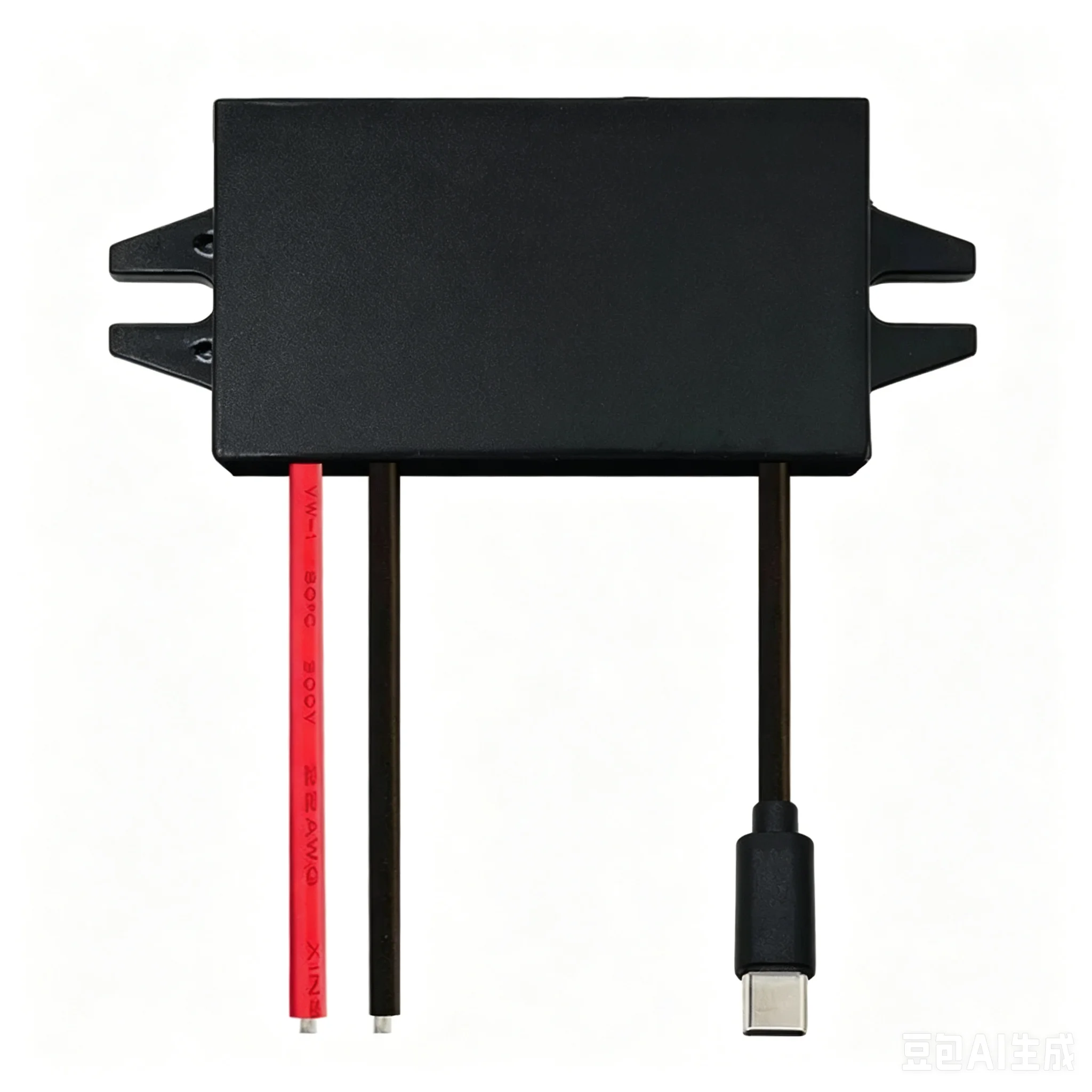 Waterproof Dual USB DC-DC Power Converter Module, 12V to 5V 3A 15W