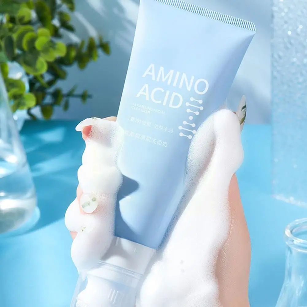 

TWG Amino Acid Foam Cleanser Hyaluronic Acid Face Wash For Dry Skin Oil Skin Combination Skin Limpiador Facial 120ml N5Z2