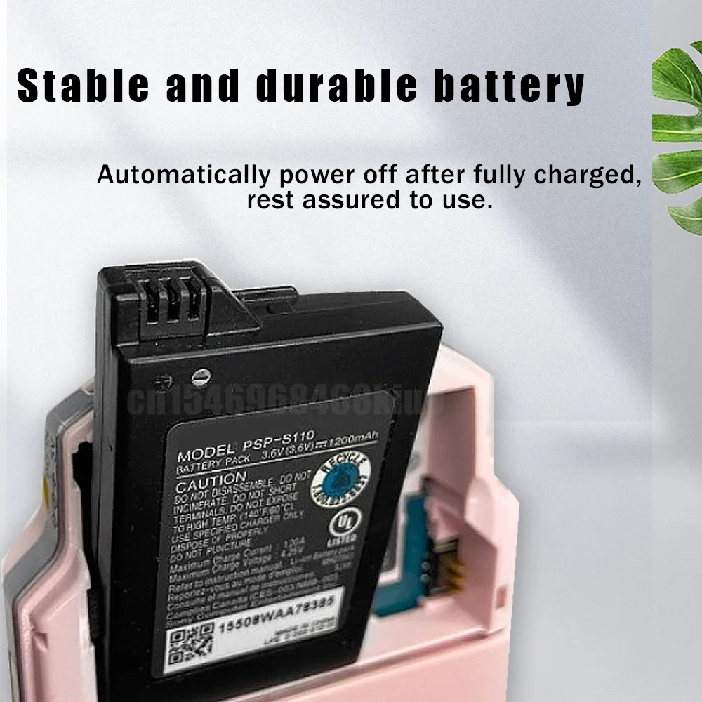 Sony 3.6v 1200mah Rechargeable Lithium Battery For Psp2000 Psp3000 Psp 2000 3000 Psps110 Psp