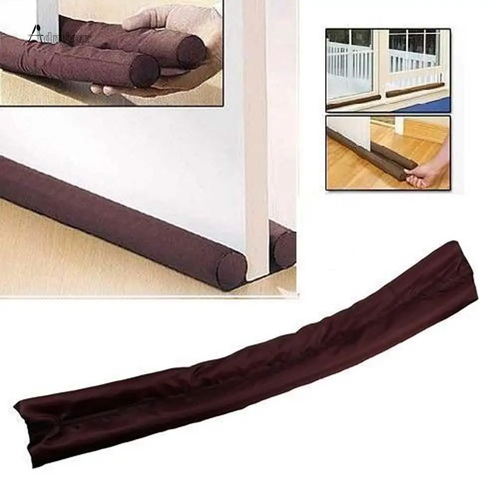 Door stopper silicone door stopper door stopper bumpers guard wind dust blocker sealer stopper insulator door window brown interior or exterior doors and windows protecter door stops