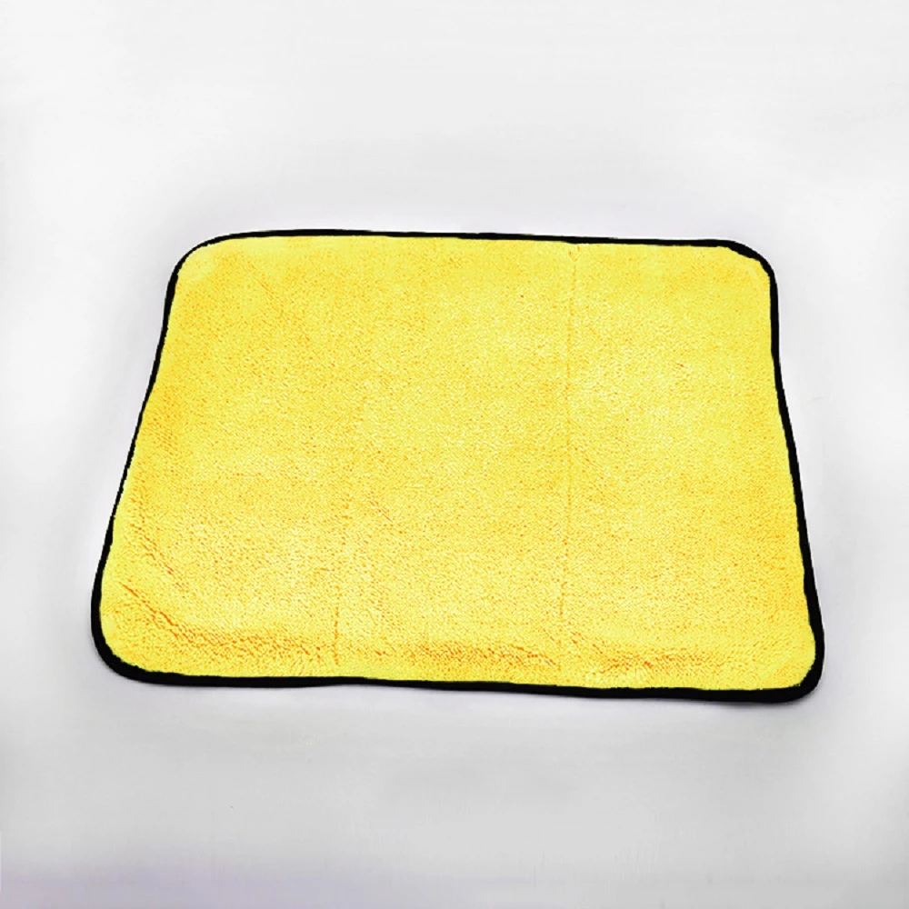 Microfiber Cleaning Towel Thickened Soft Dry Cloth Car Bath Towel