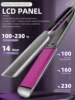 KEMEI Professional Hair Straightener with LCD Display Flat Iron Negative Ion Infrared Hair Straighting Iron Hair Care for Woman 5