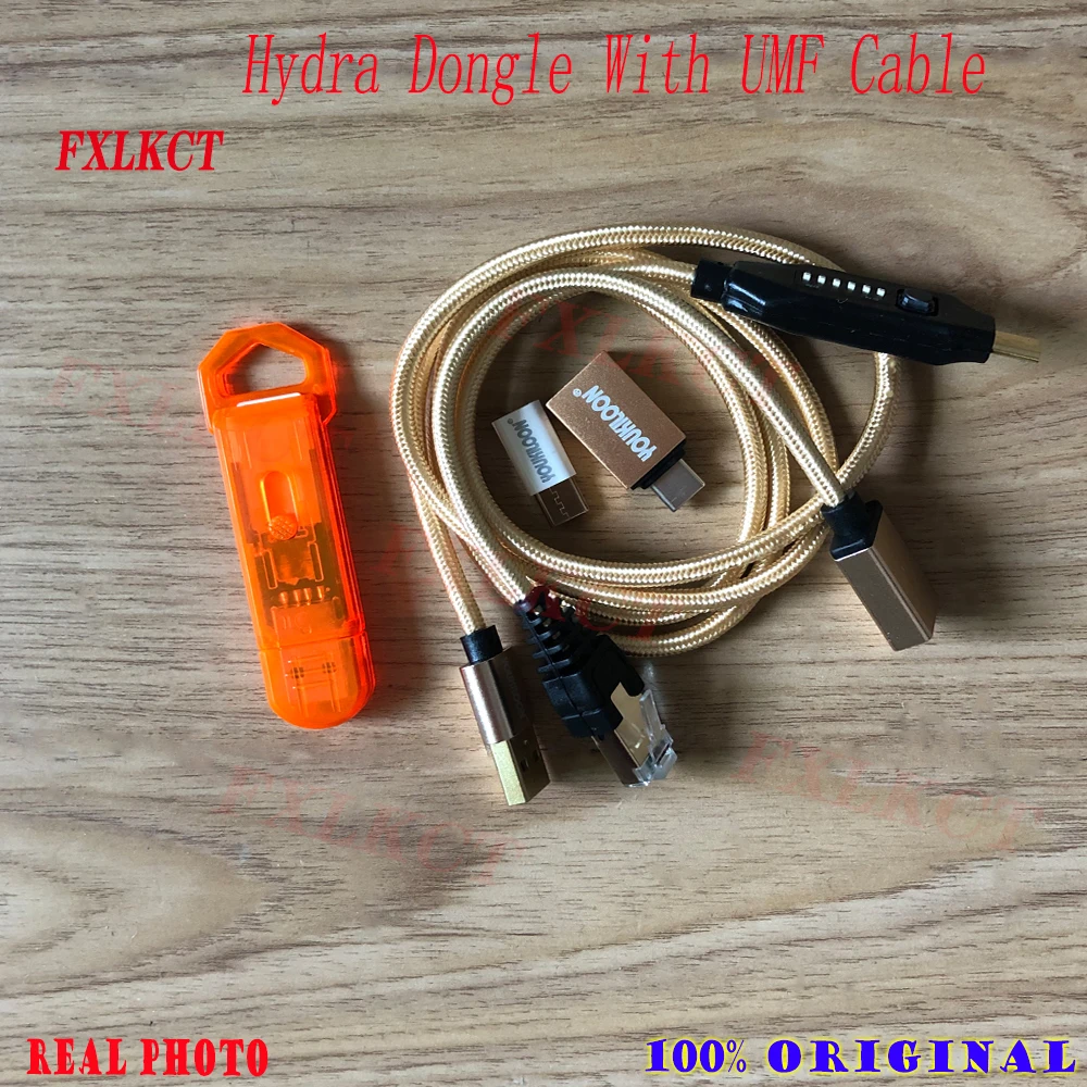 

Newest Original Hydra USB Dongle is the key for all HYDRA Tool softwares +UMF ALL Boot cable set (EASY SWITCHING)
