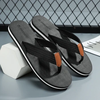 Flip Flops For Men Breathable Beach Slippers