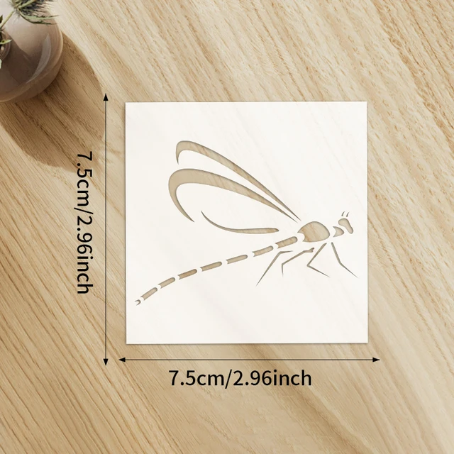 Decorative Insect Stencils 6