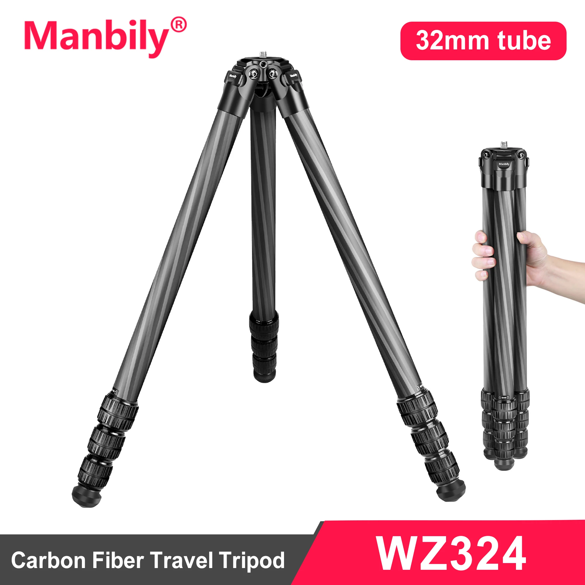 Byer of Maine トライポッド　日本未入荷 Manbily Heavy Duty Carbon Fiber Hunting tripods For Outdoor