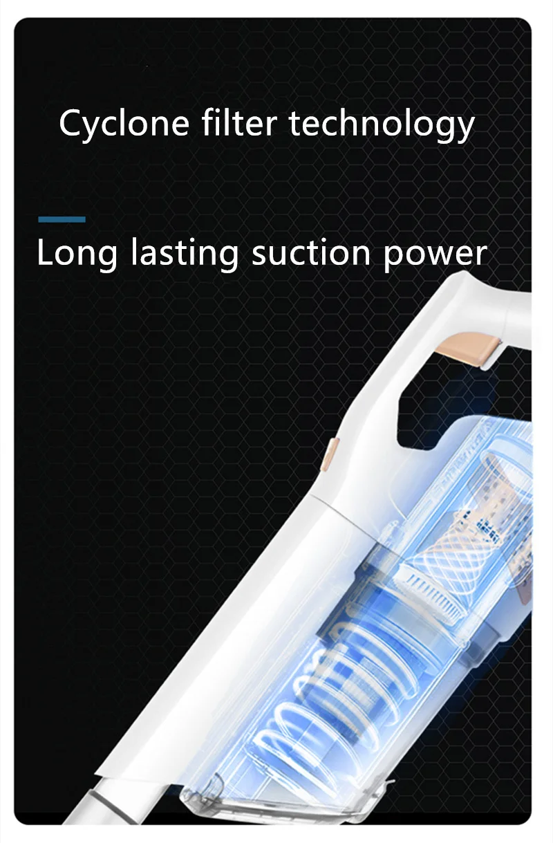 The latest multi-brush head vacuum cleaner automatic vertical handheld wireless fast charging vacuum cleaner household car vacuu