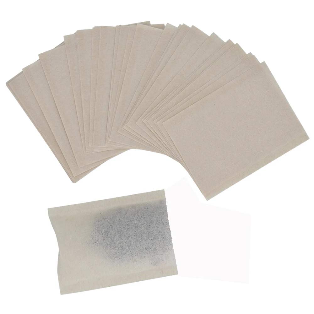 1000pcs 60 X 80mm Heat Sealing Empty Filter Paper Tea Bags Made Of Food Grade Wood Pulp Disposable
