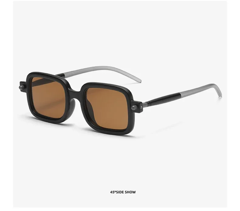 KAMMPT Punk Quadrat Sonnenbrille Männer Mode Vintage Candy Farbe Rand Outdoor Shades Frauen Trendy Marke Design Casual Sonnenbrille – Detail 11