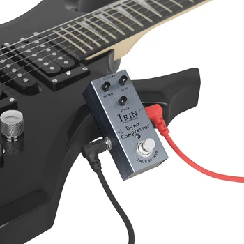 IRIN AN-06 Compressore dinamico Pedale effetti per chitarra elettrica Compressore Ross classico a basso rumore Accessori per chitarra elettrica/bassi