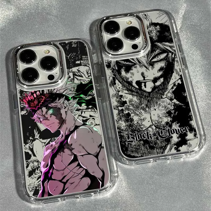 Black Clover Anime Soft Phone Case