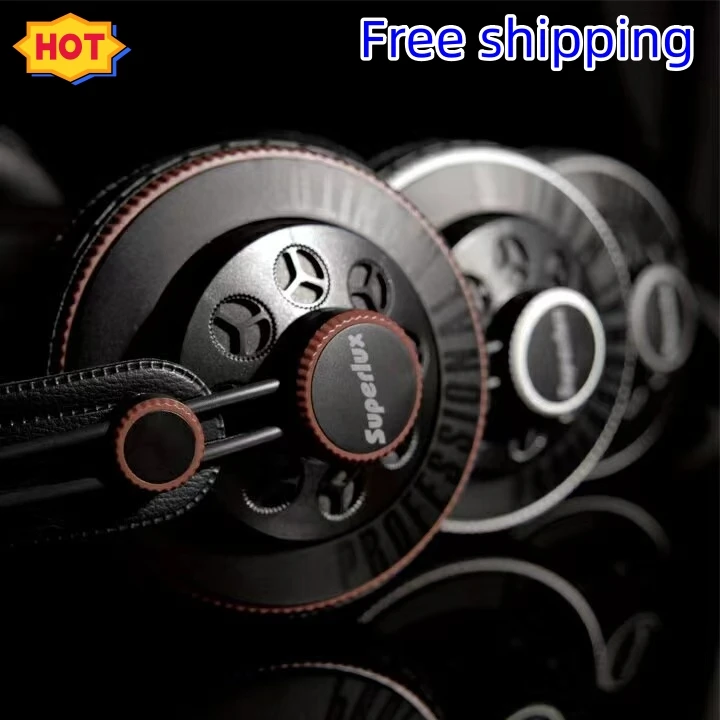 

Professional Studio Headphones Superlux HD681B Semi-open Dynamic Stereo Monitoring Headset DJ Hifi Noise Cancelling Earphone