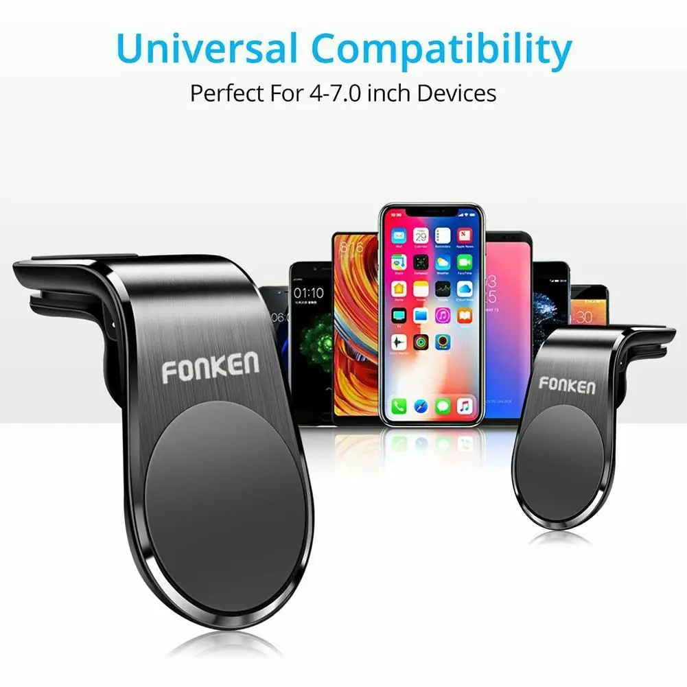 2022 Magnetic Car Phone Holder Air Vent Clip Mount Magnet Stand for iPhone 11 12 13 mini Huawei Samsung Xiaomi Mobile Support mobile stand for bike