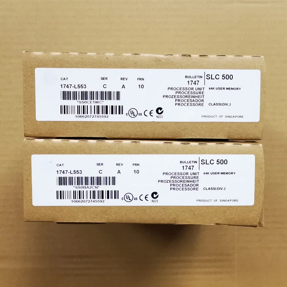 

1747-L553 New Factory Sealed SER C SLC500 5/05 CPU Processor Unit 1747-L553