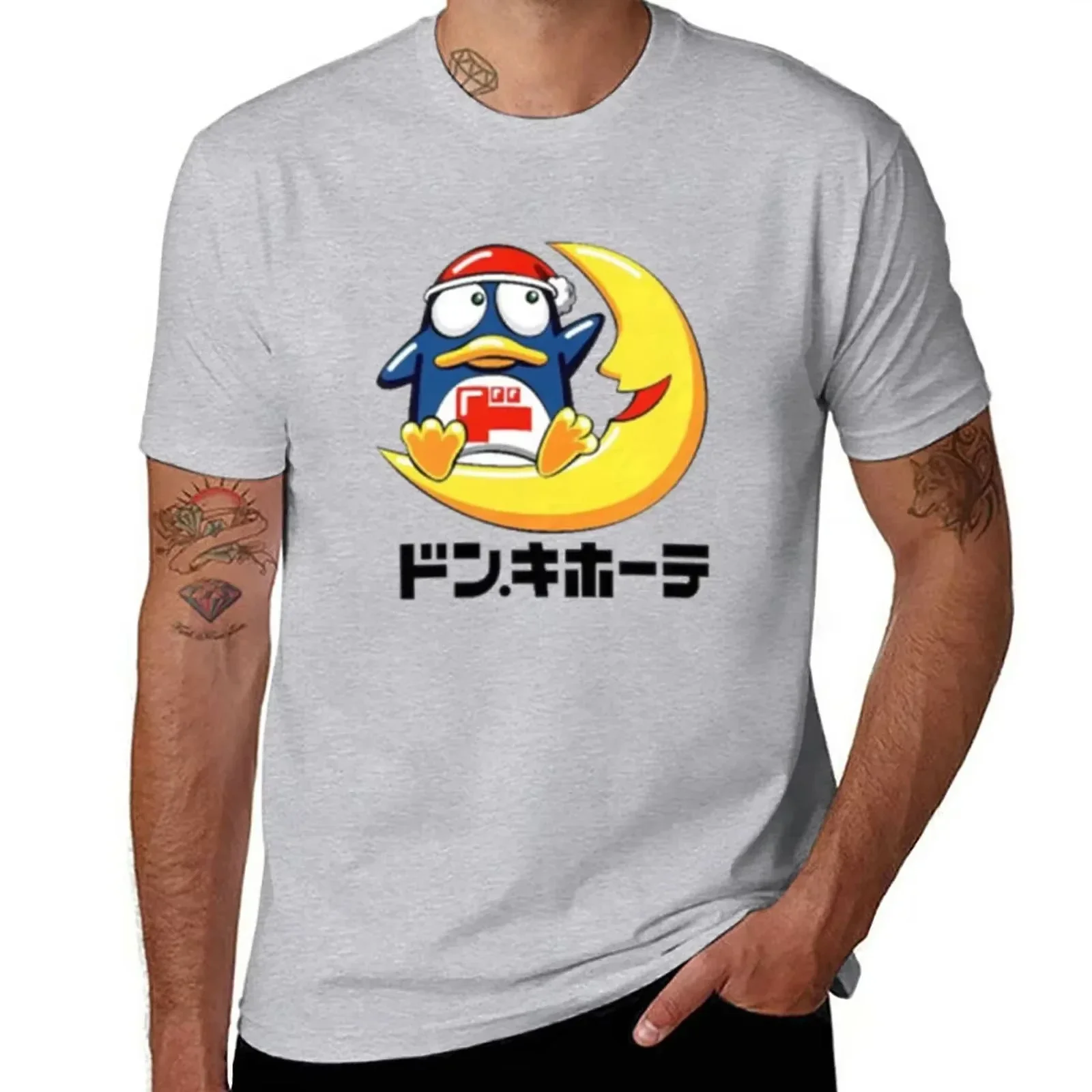Nuova sublime maglietta aderente da uomo, T-shirt Don Quijote, magliette di grandi dimensioni, streetwear, maglietta Harajuku, top in cotone - immagine 4