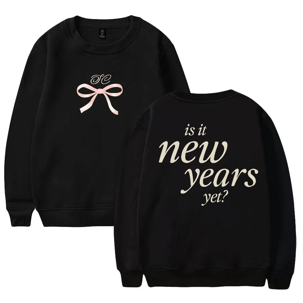 

Sabrina Carpenter Fruitcake Album Is It New Years Yet Oversized Hoodie Women Men O-neck Long Sleeve Pullover Crewneck Sweatshirt