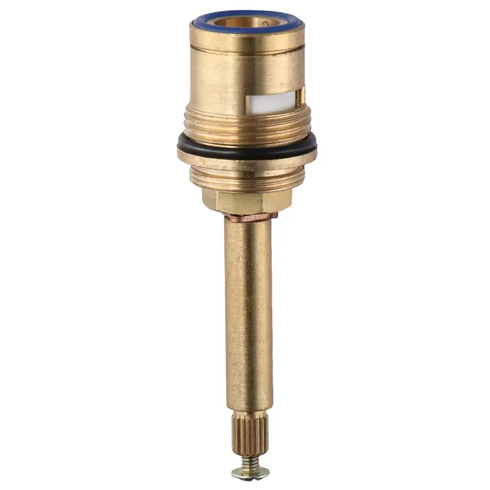 G3/4" Ceramic stem disc 20 Tooth brass thread quarter turn for bathroom shower
