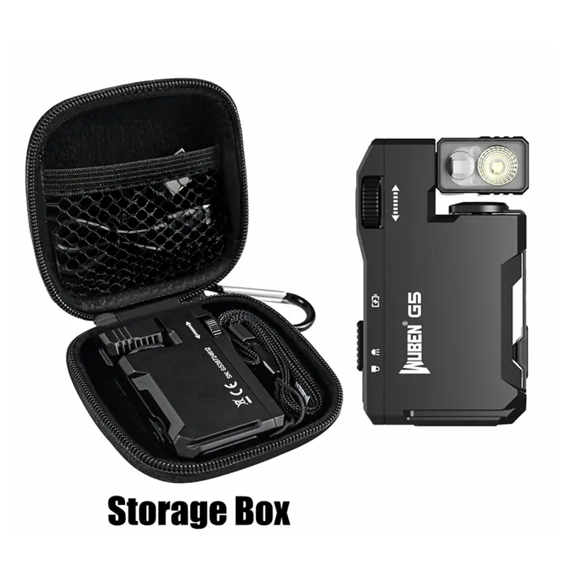 WUBEN G5 EDC Flashlight 400Lumens Portable Pocket Mini Light Waterproof Torch 180° Rotating Head With Magnetic Tail For Outdoor - Image 12