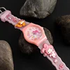 MINISO Sanrio 3D Pattern Children's Watch Cinnamoro Hello Kitty Waterproof Quartz Watch Kuromi Cartoon Silica Gel Watchband Kids 4
