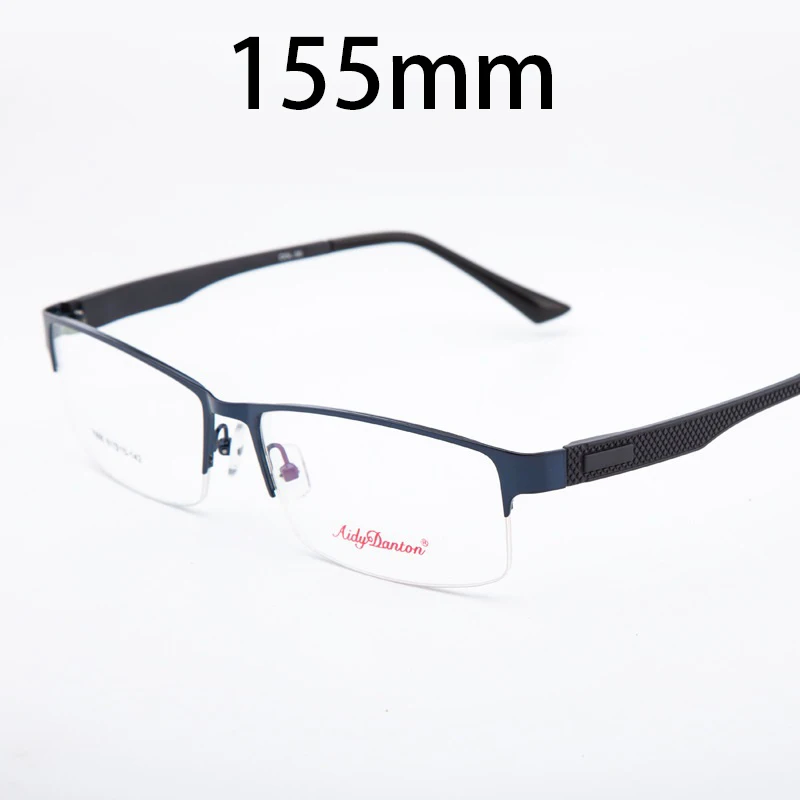

Vazrobe 155mm Oversized Eyeglasses Frame Glasses Men Semi Rimless Large Wide Face Spectacles for Prescription Receipt Lens