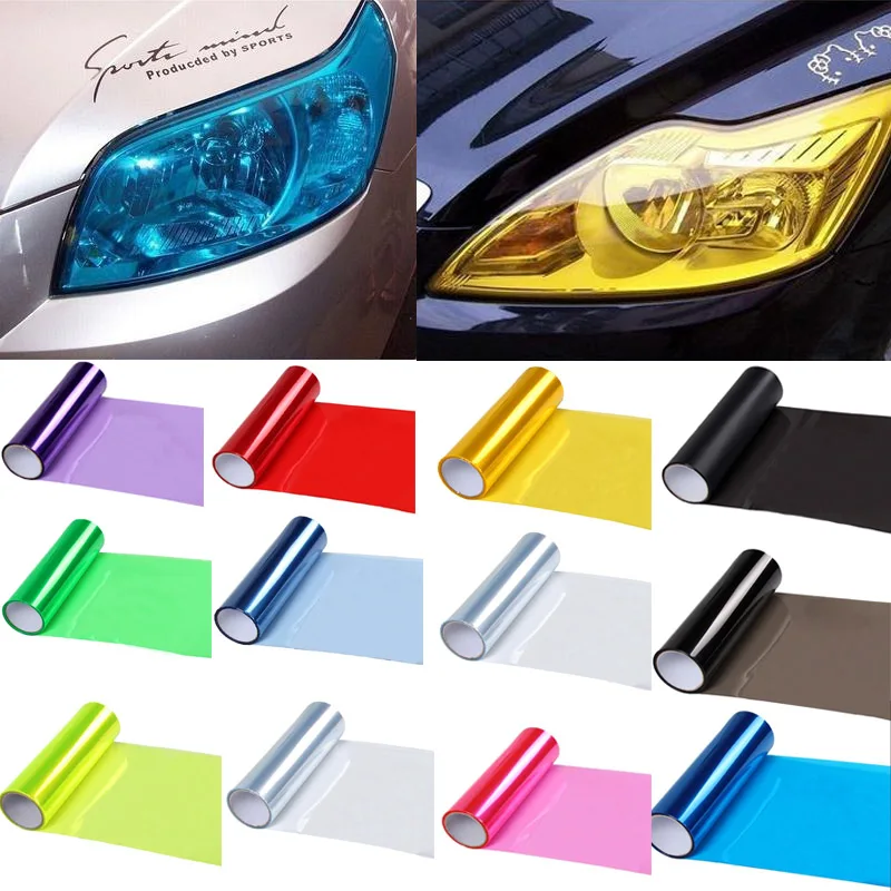 HeadlightsProtectiveFilmVinylFilmStickerAutoHeadlightTaillight