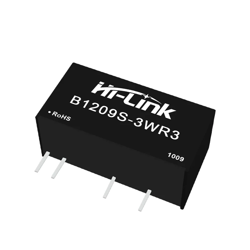 Hi-Link 3W 10.8~13.2Vdc to 3.3V/5V/9V/12V/15V/24V B1205S-3WR3 B1212S-3WR3 B1224S-3WR3 DC-DC Power Supply Module