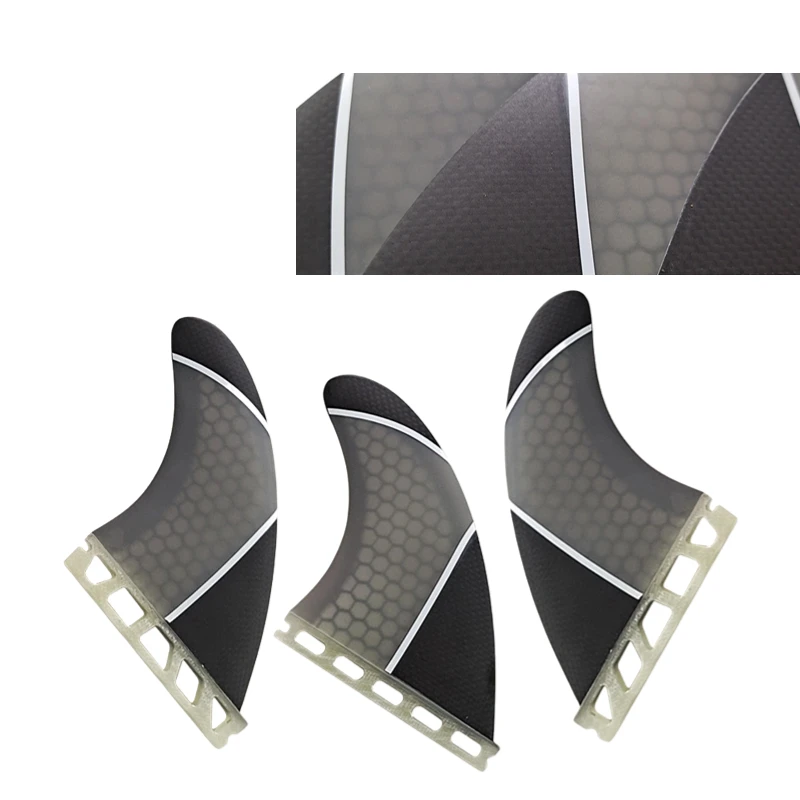 UPSURF FUTURE FINS Surfboard Fins Surf Thruster PM-M Tri Fin For Fishboard,Funboard,Shortboard Fins Honeycomb Fiber Surfing Fin upsurf fcs 2 fins m l tri fins surfboard fins honeycomb fiber surf thruster 3 fins for fish shortboard funboard surfing quilhas