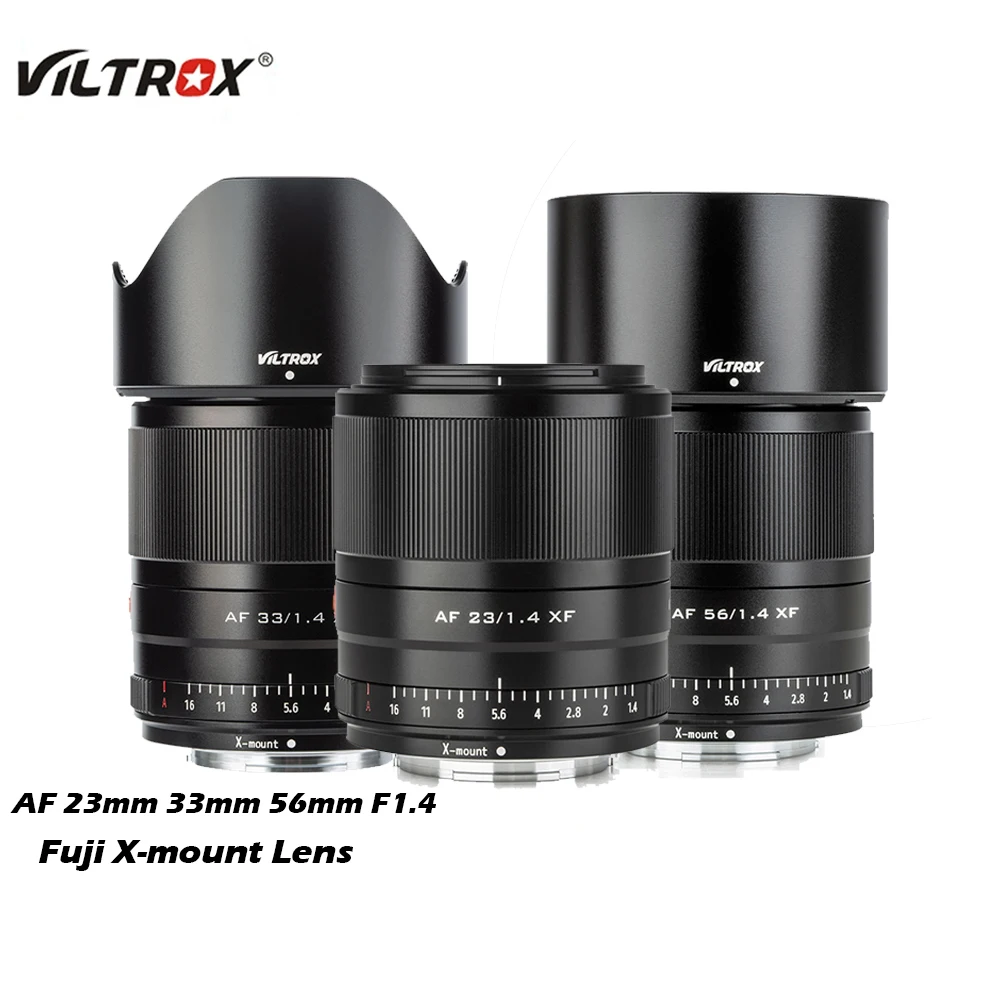 Viltrox 23Mm 33Mm 56Mm 13Mm F1.4 Obiettivo Messa A Fuoco Automatica Lenti Ritratto Ad Ampia Apertura Per Obiettivo Fotocamera Fujifilm Fuji X Mount X-