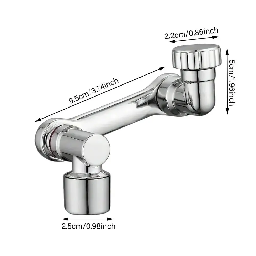 Faucet Extender Rotatable Extension Faucet Sprayer Head Swivel Faucet For Bathroom Sink Universal Bathroom Tap Extend Adapter