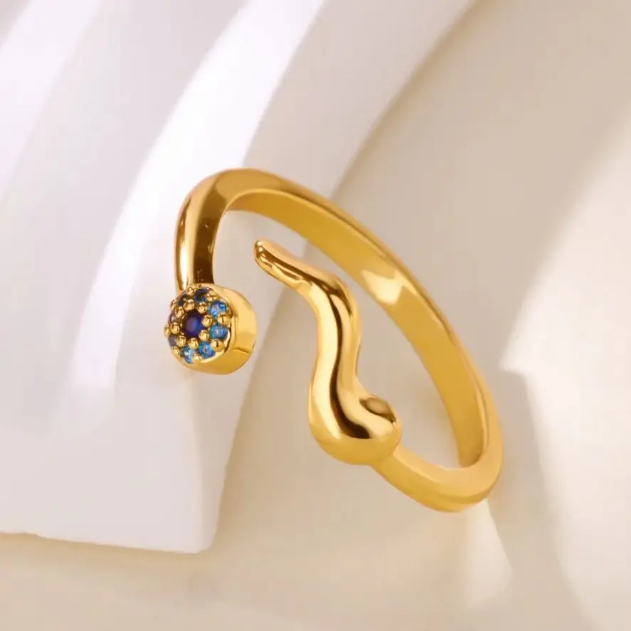 Zircon Waves Rings For Women