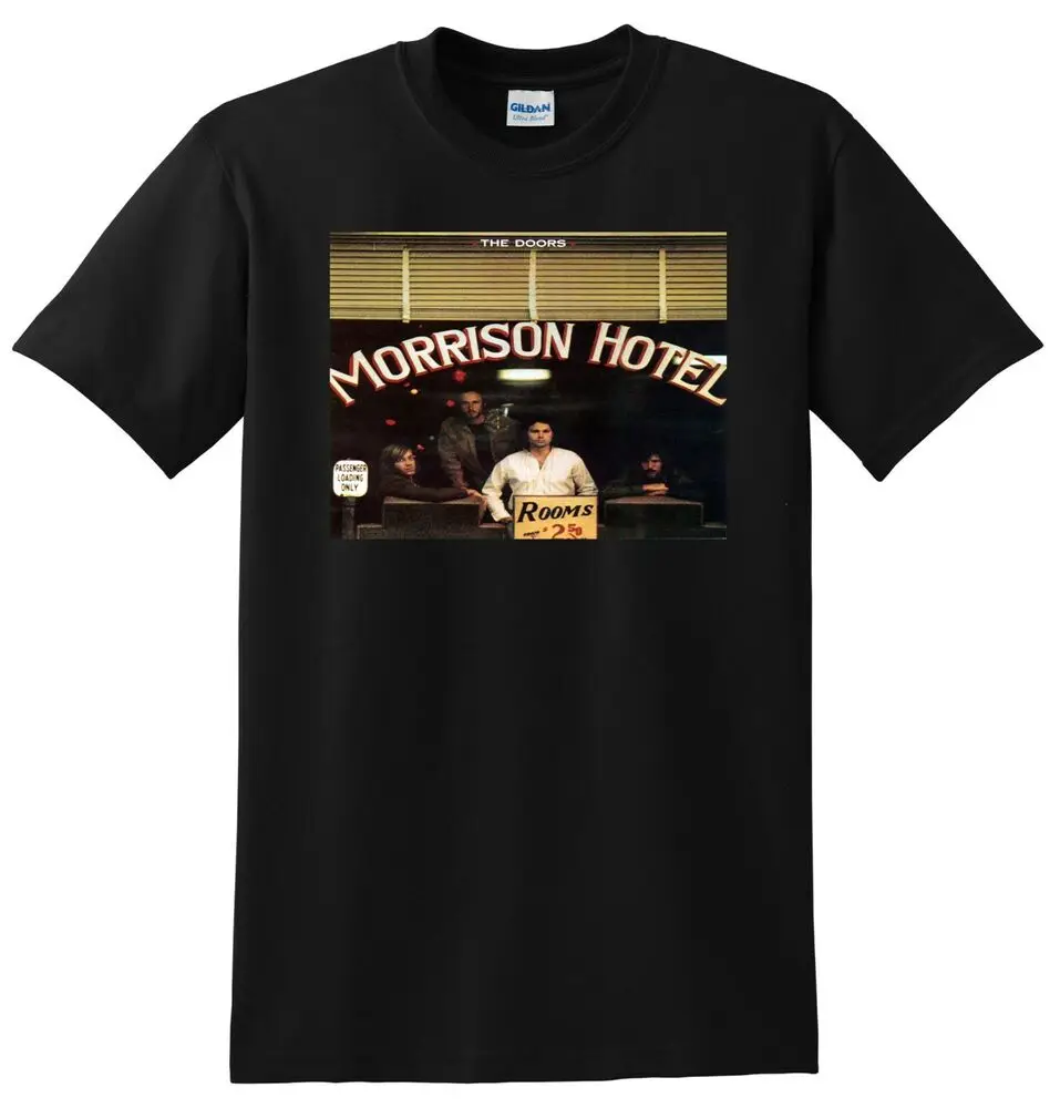 

Футболка с изображением дверей Morrison Hotel Vinyl Cd Cover аниме Графические футболки для мужчин женская одежда футболки с коротким рукавом Новое поступление