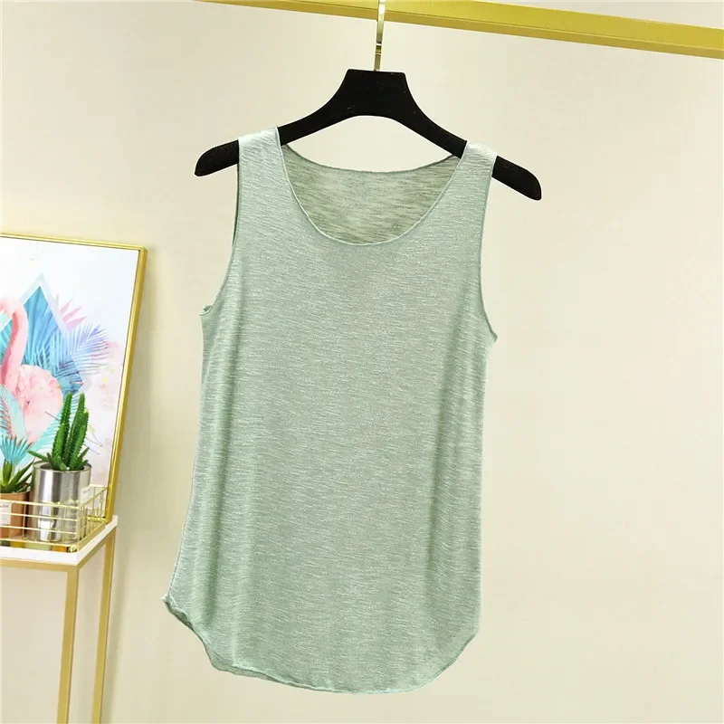 Lockeres, ärmelloses Tanktop aus Baumwolle für Damen