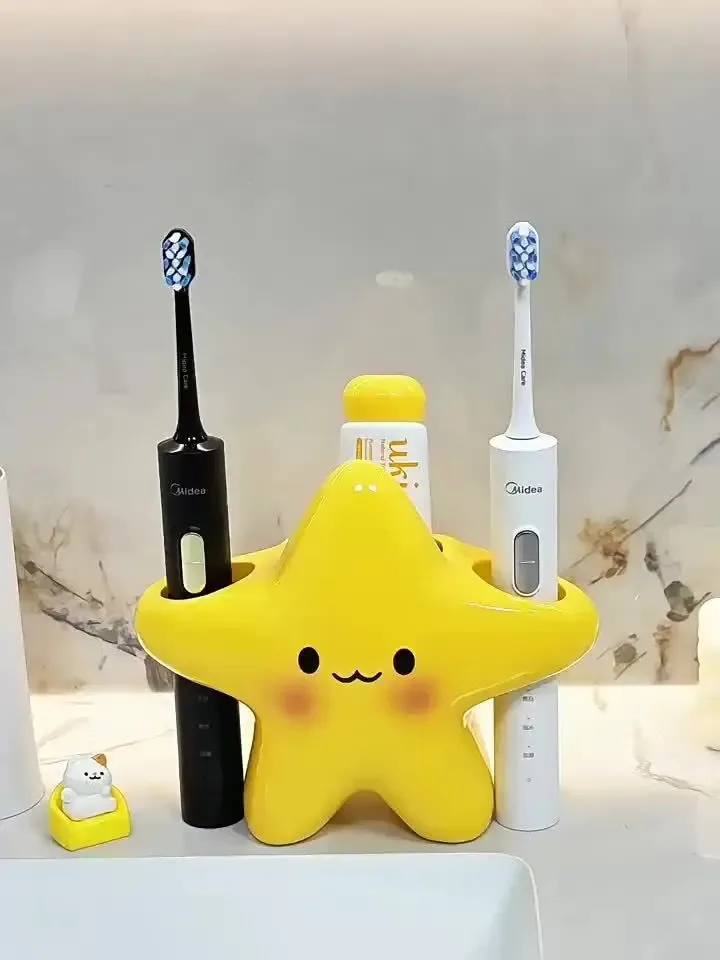 Cute Star Shaped Toothbrush Holder Image 9