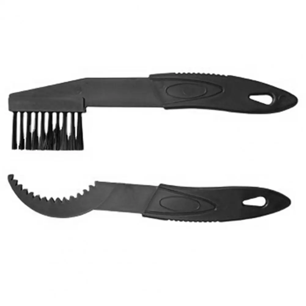 

2Pcs/Set Mountain Bike Bicycle Chain Brush Crankset Cleaning Cleaner Premium Wear-resistant Bicycle Roulette Brush