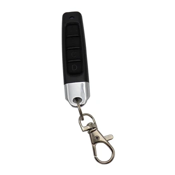 433MHz Door Remote Control Universal 4 Keys Copy Garage Remote Control Cloning Electric Gate Remote Controller Duplicator Key 1